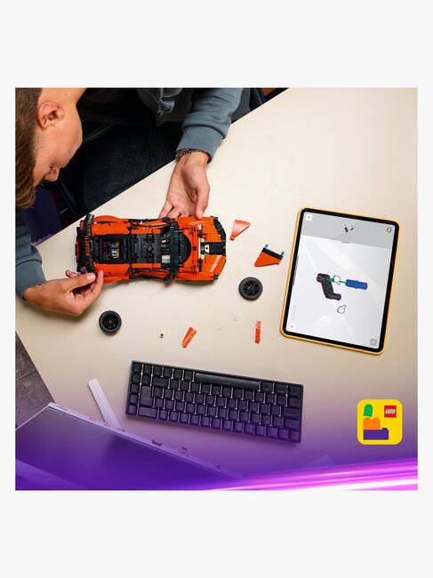 LEGO Technic 42222 Bugatti Chiron Pur Sport-hyperbil