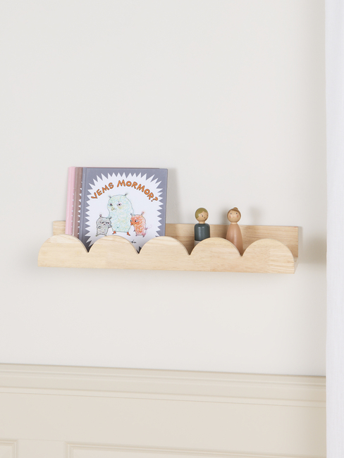 Alice & Fox Dune Vegghylle, Natural Wood