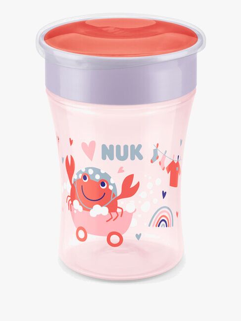 NUK Evolution Magic Krus 230 ml, Rødt