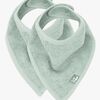 Jollein Bandana Siklesmekke 2-Pack, Ash Green
