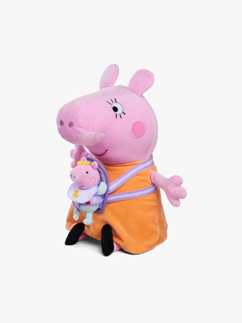 Peppa Gris Kosedyr Mamma Gris med Evie 33 cm