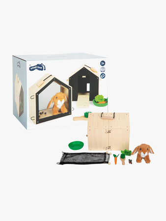 Small Foot Lekesett Kanin med Bur & Innhegning