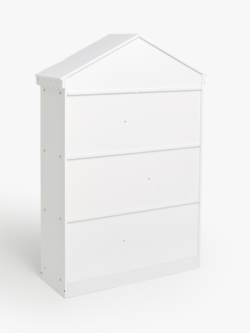 Alice & Fox Dune Bokhylle & Dukkehus, White