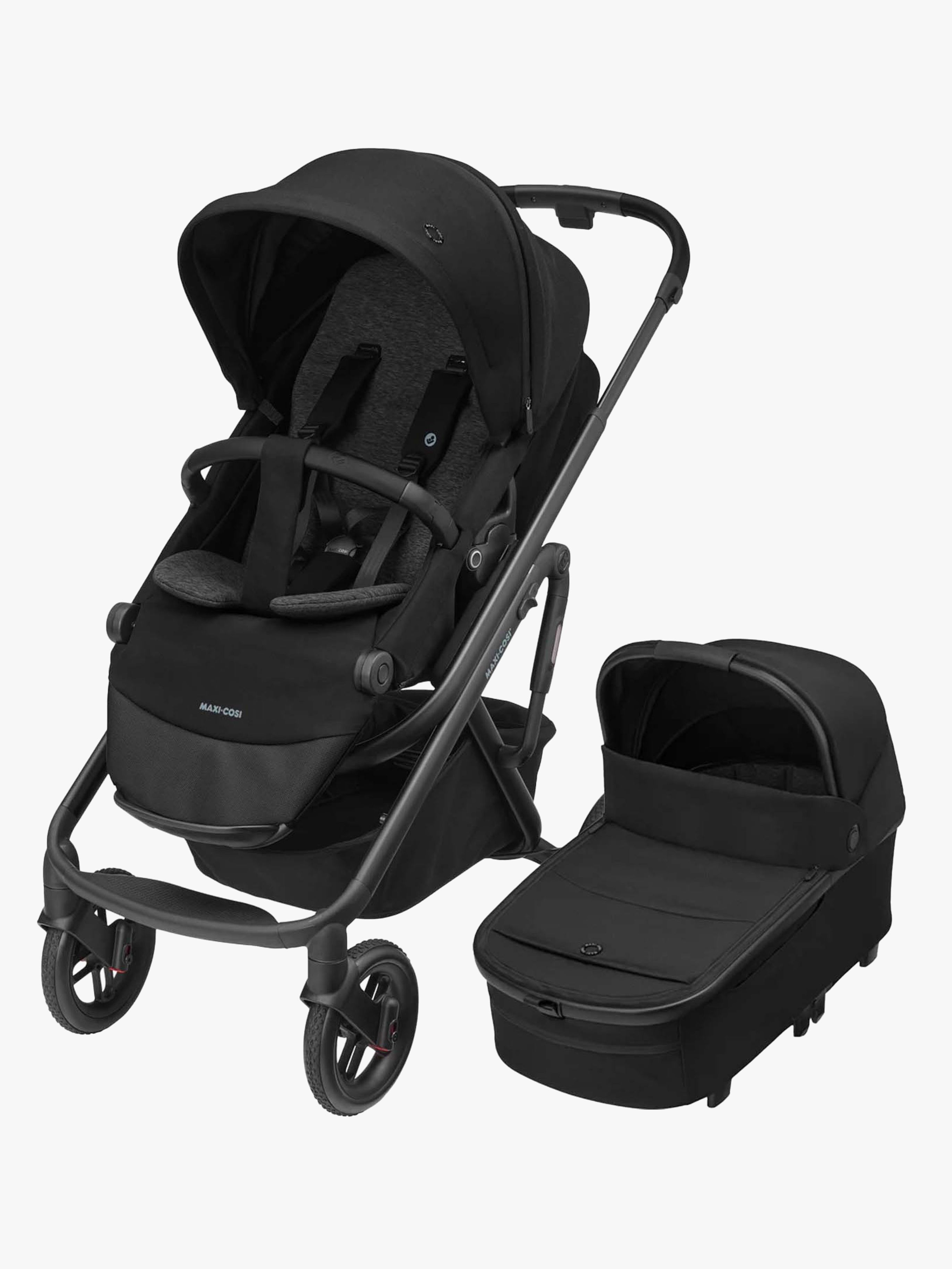 Maxi-Cosi Lila XP+ Duovogn, Essential Black - Duovogner