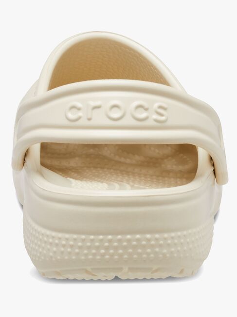Crocs Classic Kids Sandaler, Bone