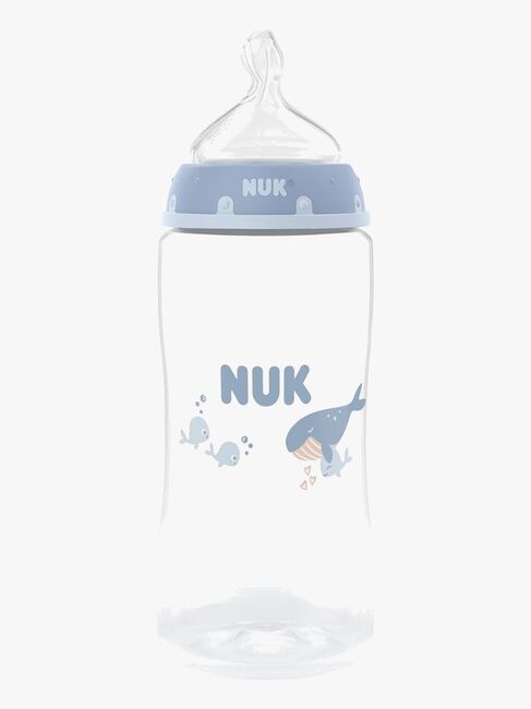 NUK First Choice Tåteflaske 300 ml, Whale