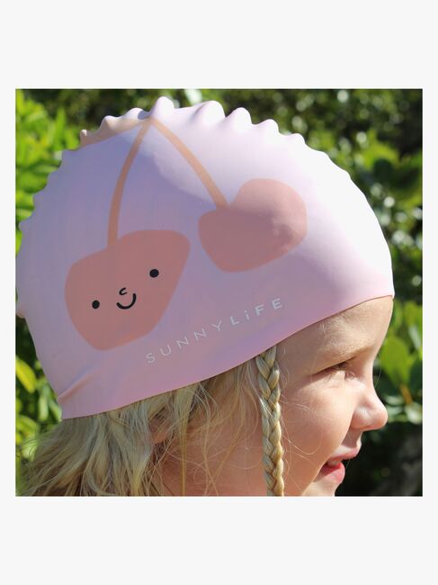 SUNNYLiFE Badehette, Cotton Candy Cherry