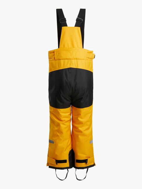 Nordbjørn Snowfall Skibukser, Sunflower/Solid Black