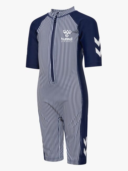 Hummel Morgat UV-Drakt, Navy Blazer/Bright White