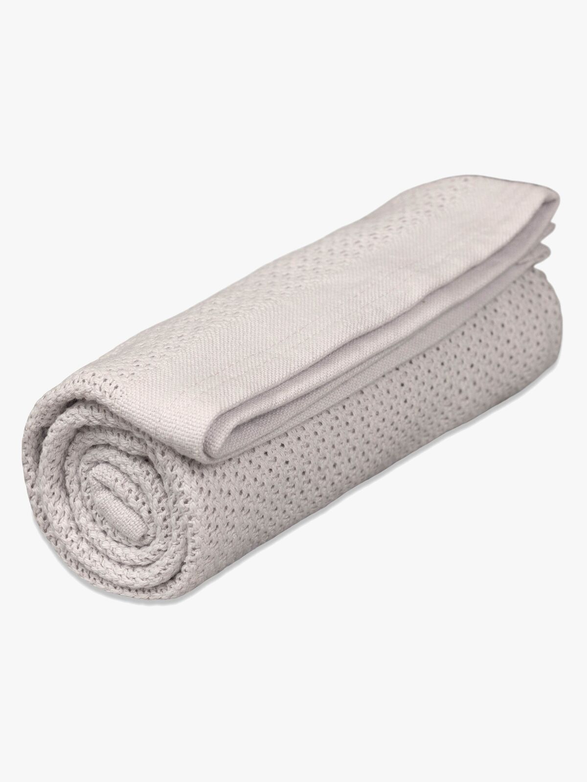 Vinter & Bloom Soft Grid Helseteppe, Dove Grey