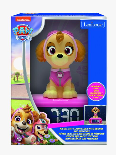 Paw Patrol Digital Vekkeklokke med Nattlampe