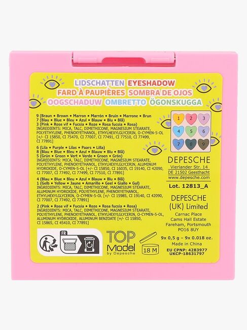 TOPModel BEAUTY and ME Øyeskyggepalett