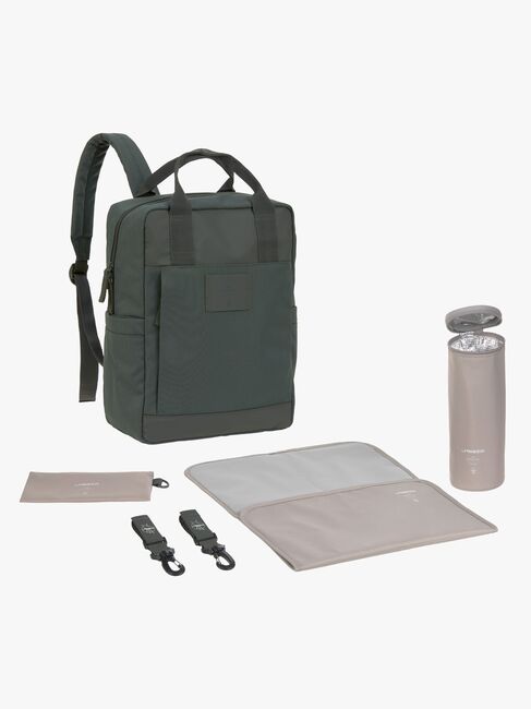 Lässig Vividal Stelleveske Ryggsekk, Dark Olive