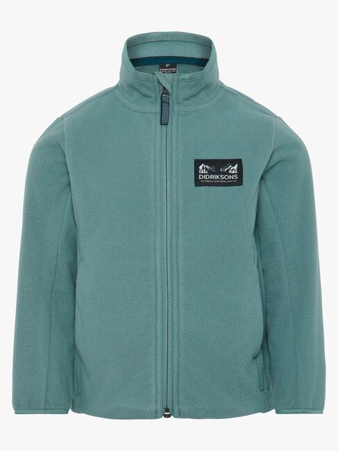 Didriksons Muskot  Vindtett Vindfleecejakke, Factory Blue