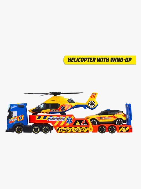 Dickie Toys Redningstransport med Bil og Helikopter
