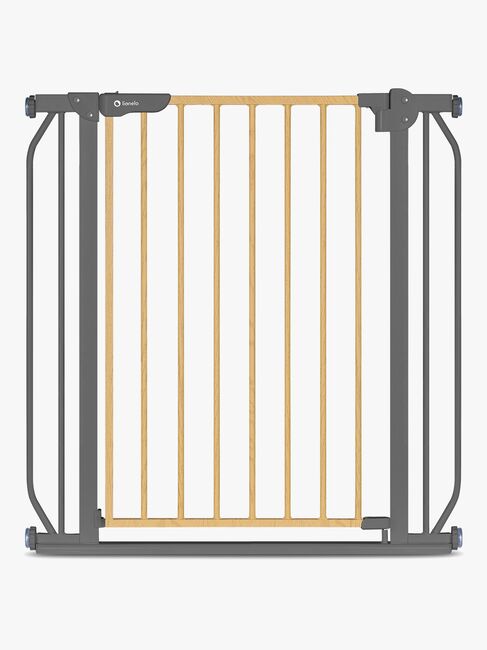 Lionelo Truus Slim Sikkerhetsgrind, Grey Graphite/Natural
