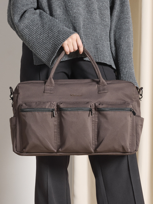 Beemoo Pro Double Stelleveske, Espresso Brown