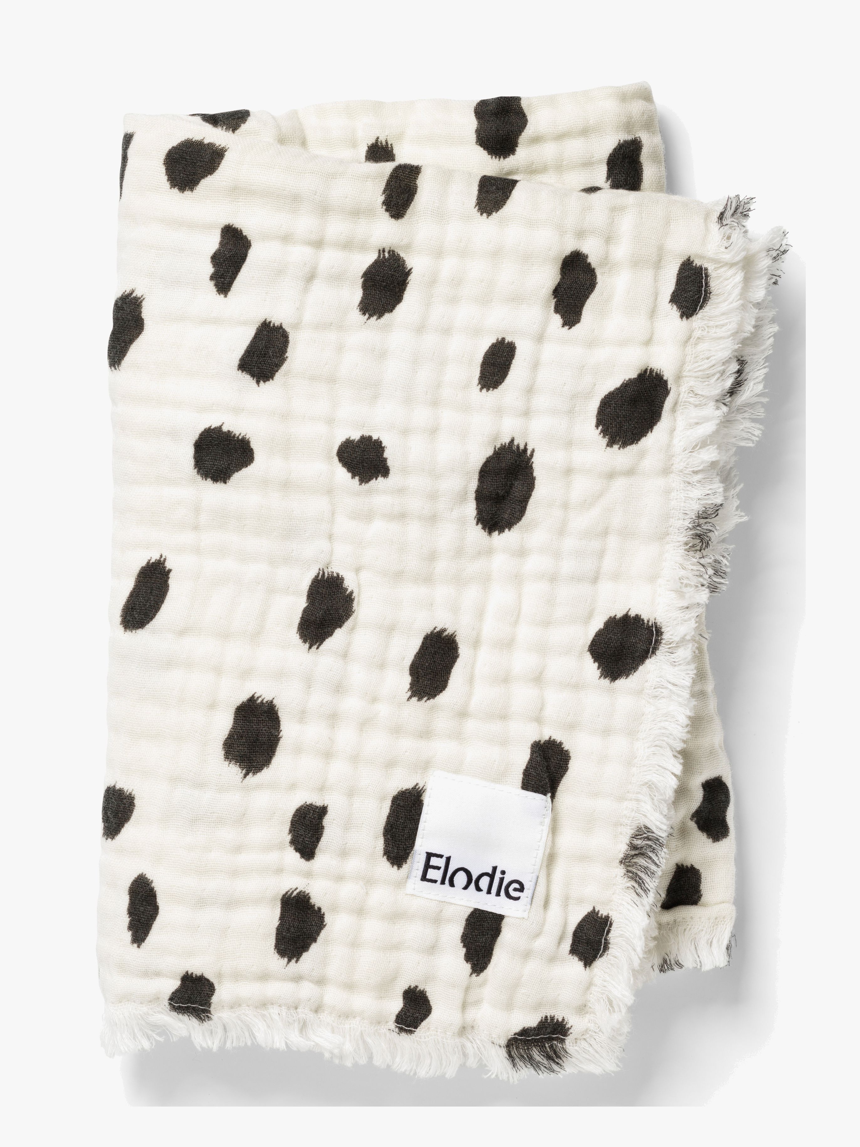 Elodie Soft Cotton Teppe, Dalmatian Dots - Tekstiler - 100% Bomull