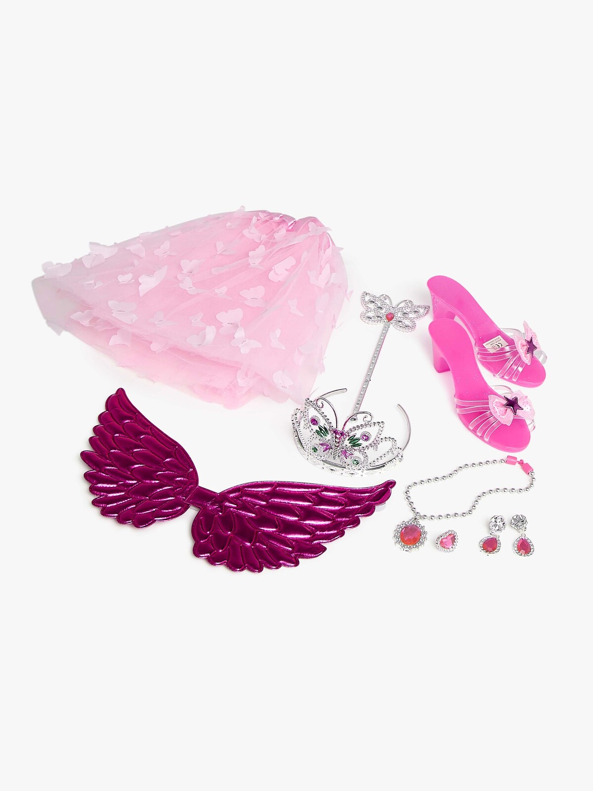 Cloudberry Castle Kostyme Prinsesse / Fe, Rosa