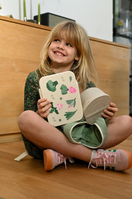 The Cotton Cloud Tritan Matboks, Veggie Pals