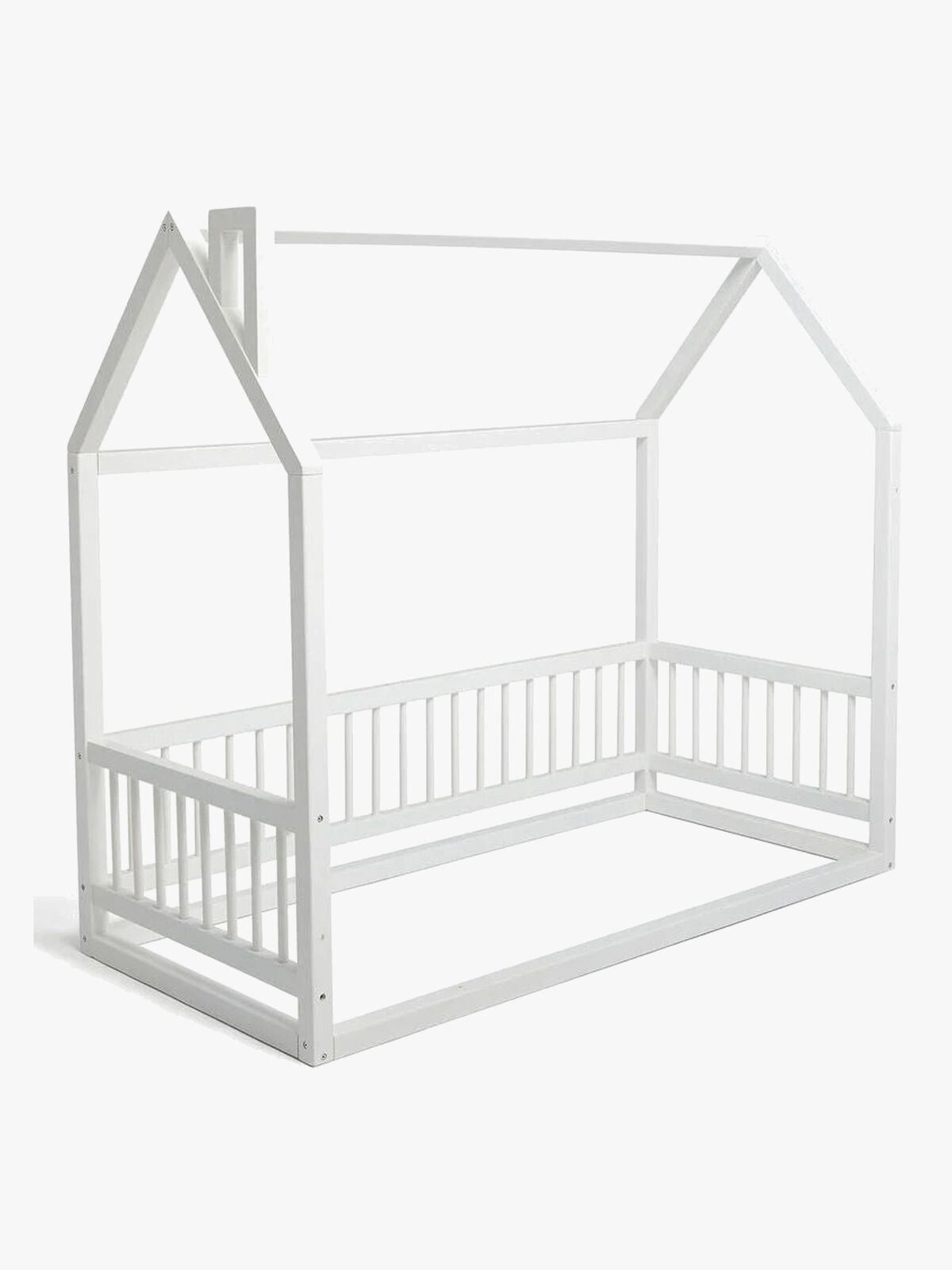 Minitude Nordic Mason Husseng 70x160 + Sengehimmel, Hvit