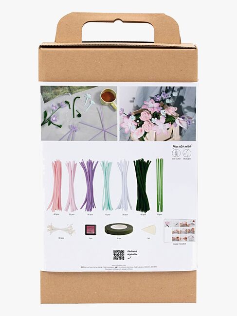 Creativ Company Hobbysett DIY Blomster Av Piperenser
