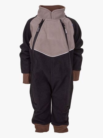 Lindberg Stormy Vindfleecedress, Svart/Grå