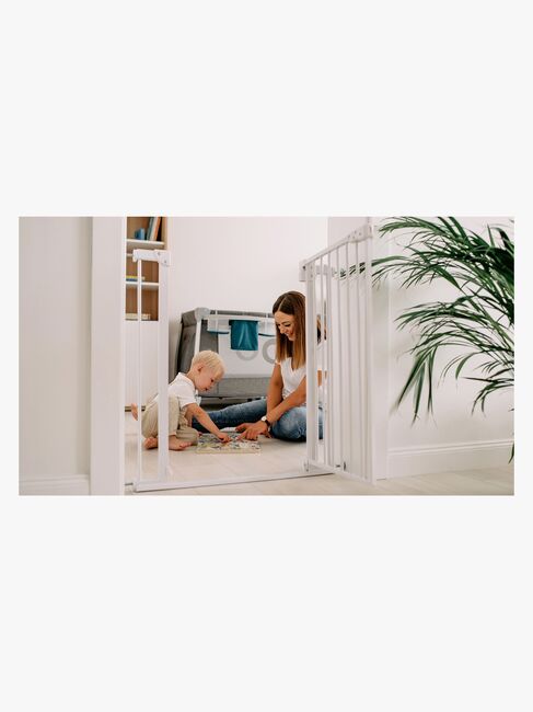Lionelo Truus Slim Sikkerhetsgrind, White