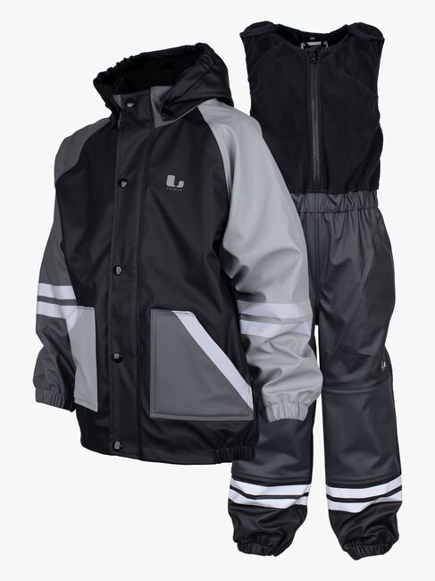 Lindberg Fagerhult Fôret Regnsett, Black/Anth