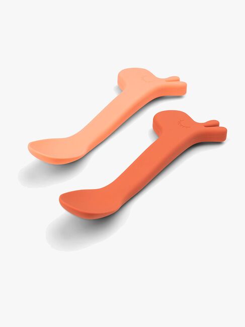 Done By Deer Lalee Skjeer 2-pack, Papaya