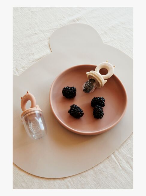 LIEWOOD Aura Bear Kjeleunderlag, Sandy