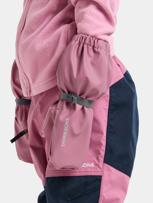 Didriksons Pileglove Fôrede Regnvotter, Heather Pink