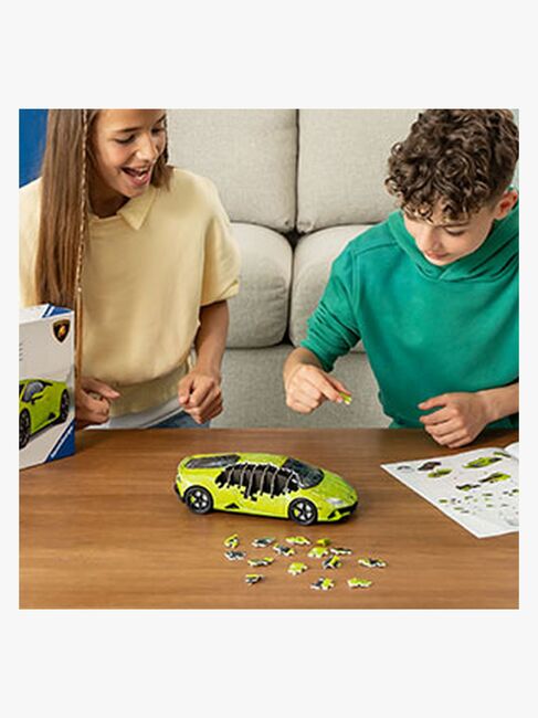 Ravensburger Lamborghini Huracán EVO-Verde 3D-puslespill 156 Brikker