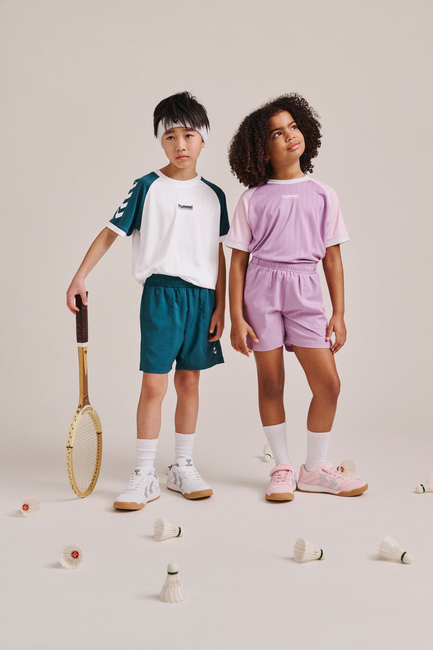 Hummel Multiplay Stable Jr Treningssko, Pink-A-Boo