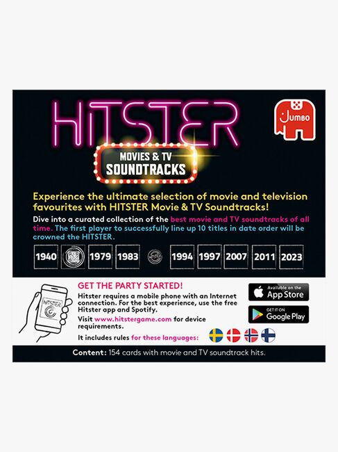 Hitster Partyspill Movies & TV Soundtracks