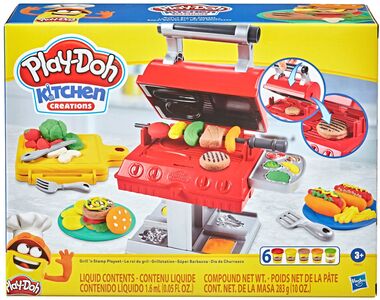 Play-Doh Kitchen Creations Grill 'n Stamp Lekeleire