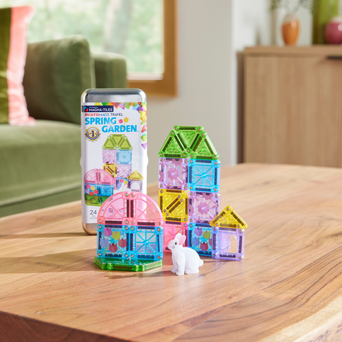 MAGNA-TILES MicroMAGS Reisesett Spring Garden 24 Deler