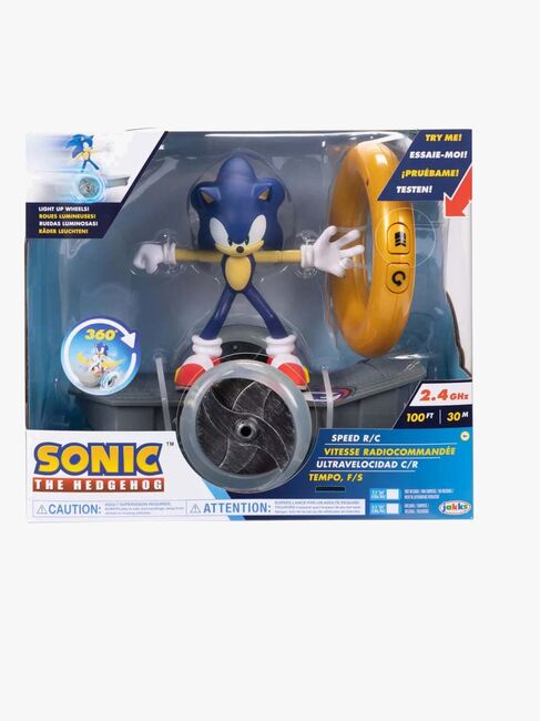 Sonic Speed Radiostyrt Skateboard med Figur