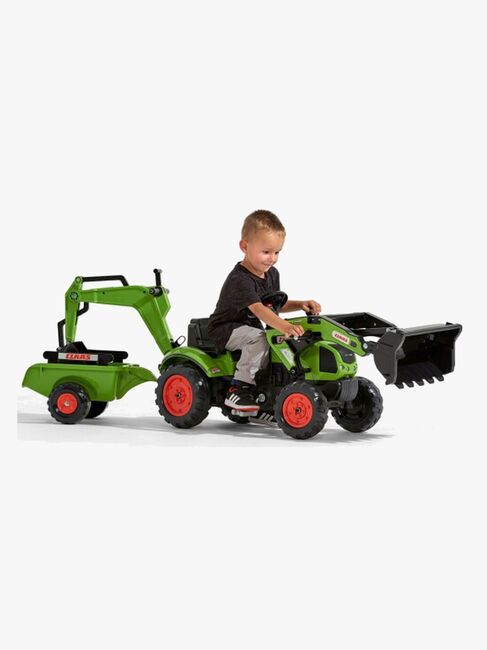 Falk Claas Arion 410 Traktorgraver med Tilhenger