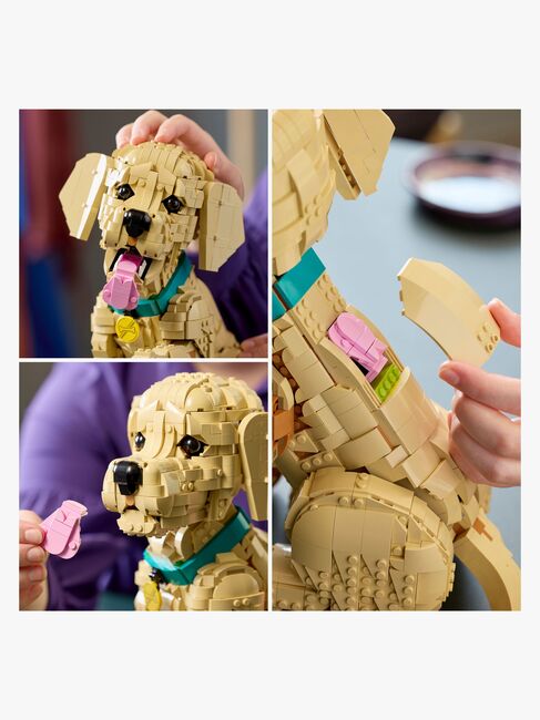 LEGO Icons 11384 Golden retriever-valp