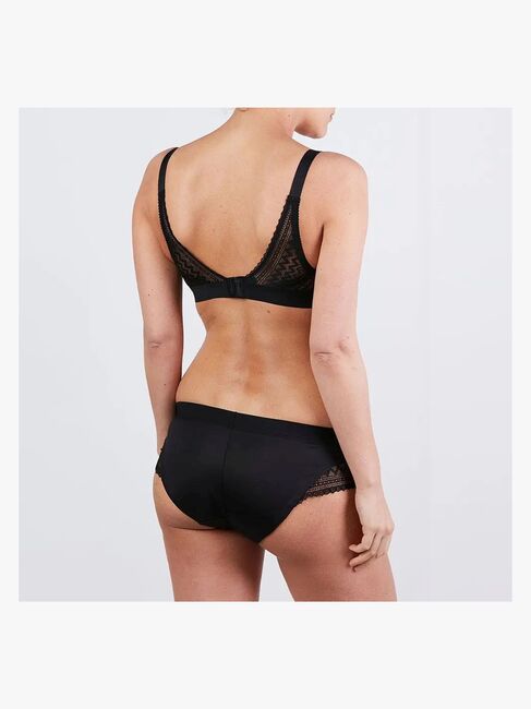 Cache Coeur SERENA Gravid-/amme-bh, Black