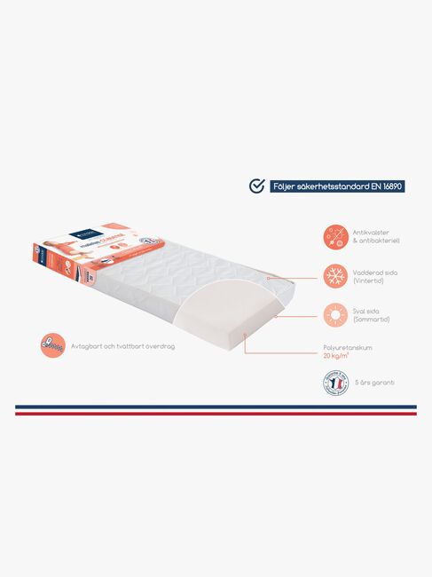 Candide Madrass Sommer/Vinter Årstid - 70x140 cm