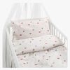 Borganäs Sengesett Sprinkelseng Hjärtrud 2-delt 100x130, Beige