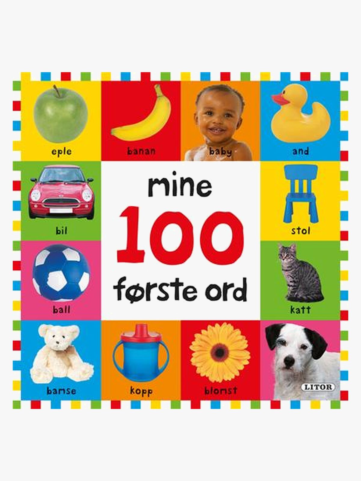 Egmont Mine 100 Første Ord Pekebok