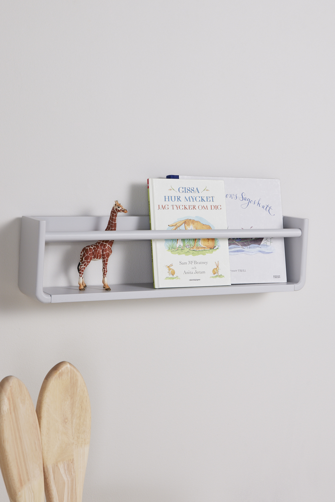 Minitude WILDER Vegghylle, Lysegrå