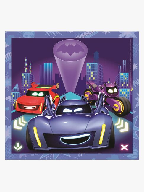 Clementoni Batwheels Puslespill 3x48