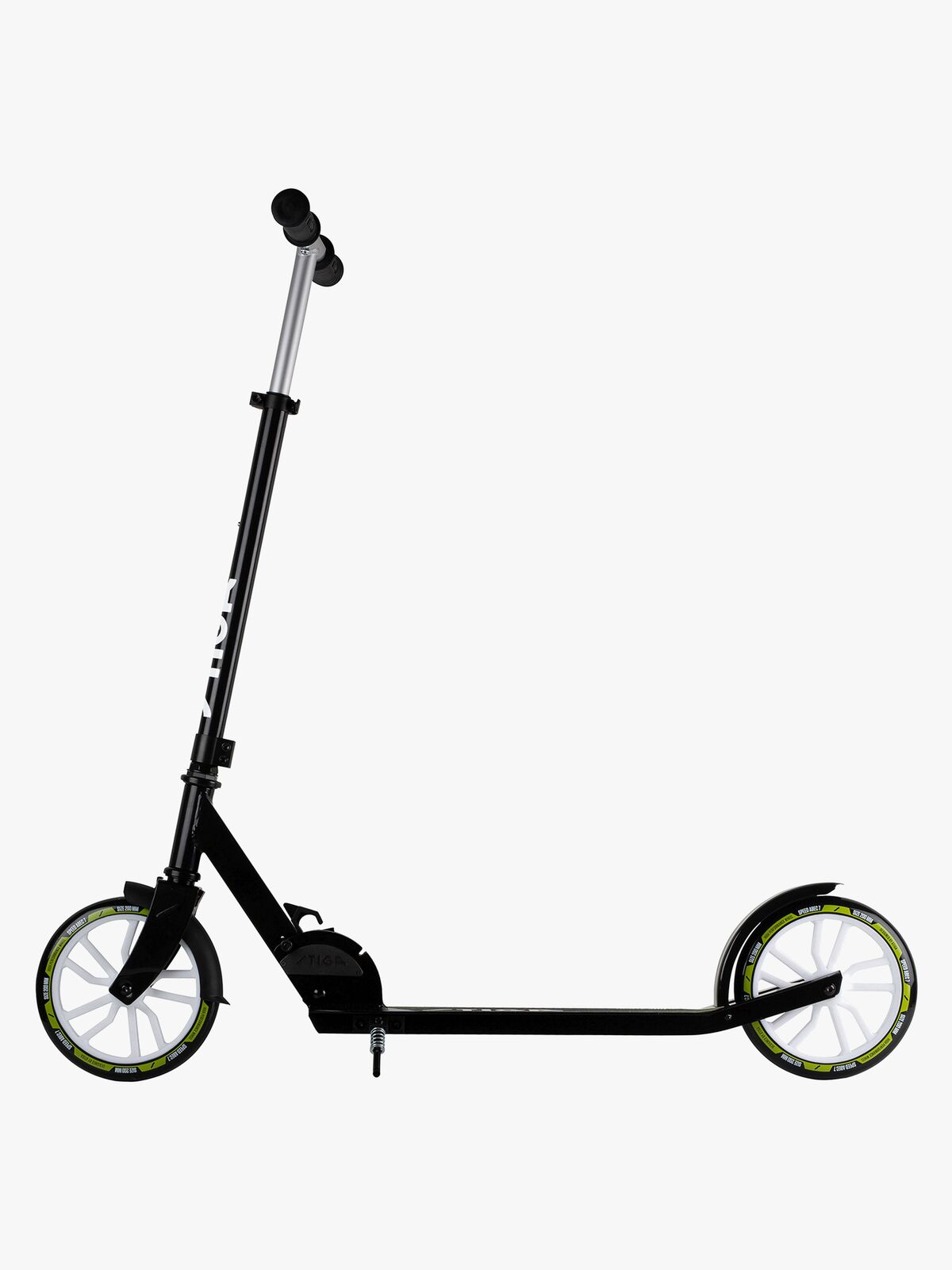 STIGA STR Sparkesykkel Route 200-S, Svart/lime