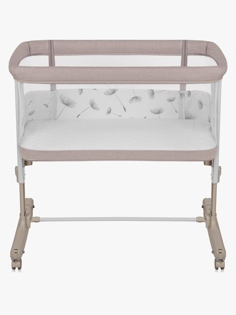 Lionelo Aurora Bedside Crib 3-in-1, Beige Cappucino