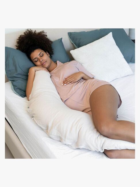 Doomoo Basic Amme- og Graviditetspute Musselin, Beige