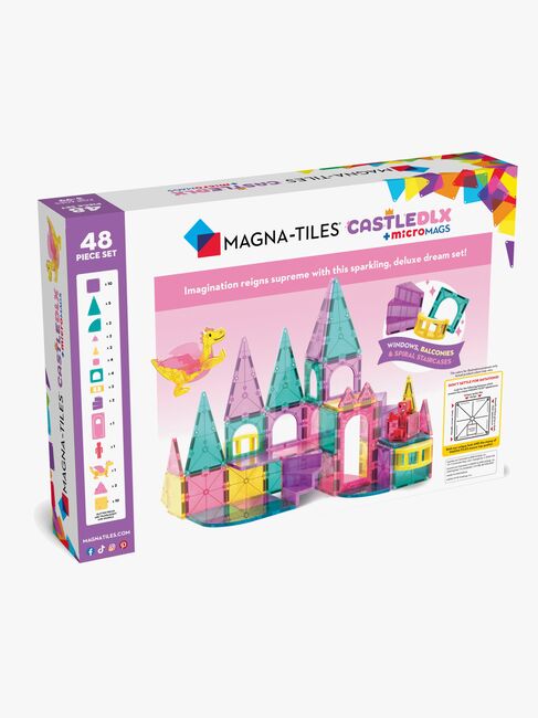 MAGNA-TILES Castle Deluxe Byggesett 48 Deler